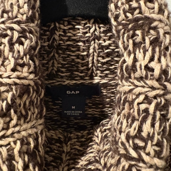 Gap Cozy Brown Knit Turtleneck Sweater - Picture 3 of 3